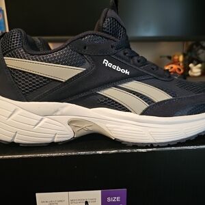 Reebok Men’s Chaos, Dark Blue, Light Gray, White US 11